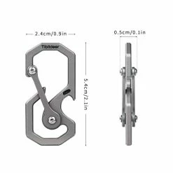 Best reviews of ???? Titanium Key Chain, Multifunctional Carabiner Keychain K1 Grey ???? 16 Best reviews of ???? Titanium Key Chain, Multifunctional Carabiner Keychain K1 Grey ???? -Car Seat Covers shop 413lJYKMbGL