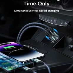 Budget ⭐ USB C Car Charger, Dual 36W Super Fast USB C Car Charger Fast Charging, Compact Cigarette Lighter USB Car Charger, PD36W & QC3.0 Compatible With IPhone 14 13 12 Pro Max, Samsung S22, IPad Pro Black ???? 13 Budget ⭐ USB C Car Charger, Dual 36W Super Fast USB C Car Charger Fast Charging, Compact Cigarette Lighter USB Car Charger, PD36W & QC3.0 Compatible With IPhone 14 13 12 Pro Max, Samsung S22, IPad Pro Black ???? -Car Seat Covers shop 413pNxtlFIL