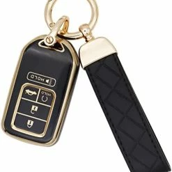 Hot Sale ???? For Honda Key Fob Cover With Leather Keychain, Soft TPU Full Cover Protection Key Fob Case For Honda Accord Civic CRV Pilot Odyssey Passport Smart Remote Key ✔️ 18 Hot Sale ???? For Honda Key Fob Cover With Leather Keychain, Soft TPU Full Cover Protection Key Fob Case For Honda Accord Civic CRV Pilot Odyssey Passport Smart Remote Key ✔️ -Car Seat Covers shop 413qztJ7XdL. AC