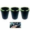 Deals ???? (3 Pack Jumbo) Glow In The Dark Butt Bucket Ashtray Cigarette Self-Extinguishing Cup Car Ash Holder Portable Truck Home Office Black ???? -Car Seat Covers shop 41508YhJ4yS