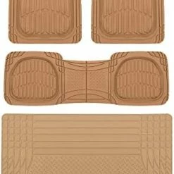 Flash Sale ???? Original FlexTough Black Rubber Car Floor Mats With Trunk Cargo Liner - All Weather Automotive Floor Mats, Heavy Duty Trim To Fit Design, Floor Liners For Cars Truck Van SUV ⌛ -Car Seat Covers shop 4156yt8AoaL. AC