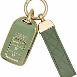 Hot Sale ???? For Honda Key Fob Cover With Leather Keychain, Soft TPU Full Cover Protection Key Fob Case For Honda Accord Civic CRV Pilot Odyssey Passport Smart Remote Key ✔️ 20 Hot Sale ???? For Honda Key Fob Cover With Leather Keychain, Soft TPU Full Cover Protection Key Fob Case For Honda Accord Civic CRV Pilot Odyssey Passport Smart Remote Key ✔️ -Car Seat Covers shop 415UibeFlgL. AC