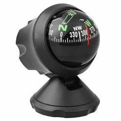 Outlet ???? Car Compass Dashboard Mounted Automotive Interior Accessories Gifts For ???? Women Men Adjustable Navigation Guide Ball Portable Direction Pointing Black ????