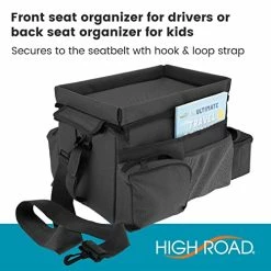Cheapest ⌛ CarHop Car Seat Organizer For Kids And Adults With Cup Holder Tray, Side Pockets And Cooler Compartment (Medium, Black) ???? -Car Seat Covers shop 415rk49wQjL