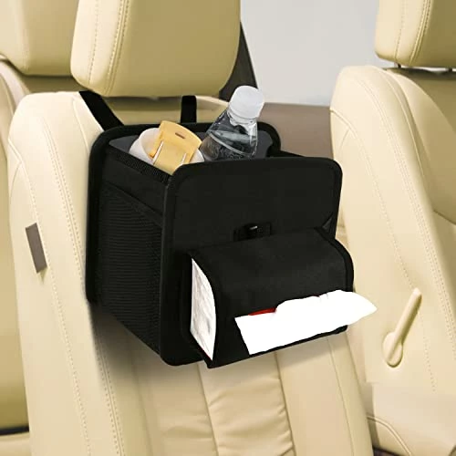 Cheap ???? BOHAIPAN Car Trash Can, Hanging Car Trash Bag, Washable Eco-Friendly Car Trash Can, Car Garbage Bag With Storage Pockets, Car Accessories Paper Towel Bag, For Outdoor Traveling Vehicles (Black) ???? 3 Cheap ???? BOHAIPAN Car Trash Can, Hanging Car Trash Bag, Washable Eco-Friendly Car Trash Can, Car Garbage Bag With Storage Pockets, Car Accessories Paper Towel Bag, For Outdoor Traveling Vehicles (Black) ????