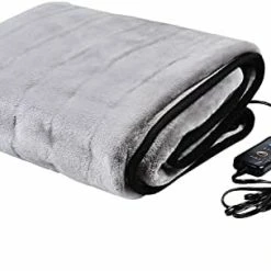 Buy ✨ Heated Car Blanket, 12v Heated Blanket For Car Electric Blanket 12v Washable 3 Heat Settings Auto Shutoff 55" X 40" - Grey Blue ???? -Car Seat Covers shop 416KIw5kysL. AC