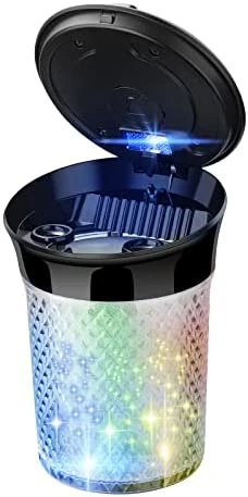 Budget ???? Car Ashtray With Lid Easy Clean Up Detachable Auto Ashtray LED For Most Car/ Air Vent Cup Holder Home Office ???? 10 Budget ???? Car Ashtray With Lid Easy Clean Up Detachable Auto Ashtray LED For Most Car/ Air Vent Cup Holder Home Office ???? - Image 8