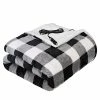 New ???? Heated Car Blanket, 12-Volt Electric Blanket For Car, Truck, SUV, RV, Portable Heated Throw For Camping, Grey Buffalo Plaid, 59" X 43” ????