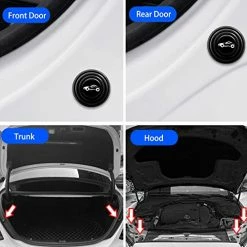 Outlet ???? Lwsengme Car Door Shock Absorber, 30PCS Car Door Soundproof Stickers, Door Edge Guard Bumper Cushion Car Door Shock Absorbing PVC ???? 11 Outlet ???? Lwsengme Car Door Shock Absorber, 30PCS Car Door Soundproof Stickers, Door Edge Guard Bumper Cushion Car Door Shock Absorbing PVC ???? -Car Seat Covers shop 417BJutF1DL