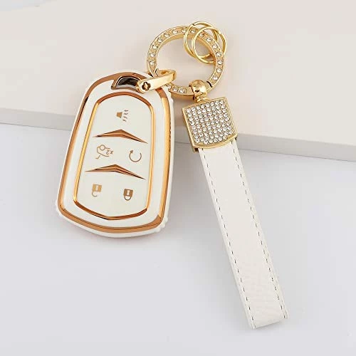 Wholesale ???? For Mercedes Key Fob Cover Fit Benz C E G M Class GLC GLE GLS CLA CLS Accessories Car Keychain Bling Case Shell Protector Girly Cute White Gold TPU ❤️ 13 Wholesale ???? For Mercedes Key Fob Cover Fit Benz C E G M Class GLC GLE GLS CLA CLS Accessories Car Keychain Bling Case Shell Protector Girly Cute White Gold TPU ❤️ - Image 11