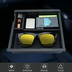 Budget ⌛ JKCOVER Center Console Accessory Organizer Compatible With Toyota Tacoma 2016 2017 2018 2019 2020 2021 2022 2023, ABS Material Armrest Box Insert Tray (Black Trim) ???? 9 Budget ⌛ JKCOVER Center Console Accessory Organizer Compatible With Toyota Tacoma 2016 2017 2018 2019 2020 2021 2022 2023, ABS Material Armrest Box Insert Tray (Black Trim) ???? -Car Seat Covers shop 417RSOExFSL