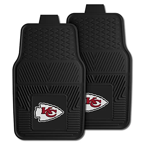 Best deal ❤️ 8899 Kansas City Chiefs 2-Piece Heavy Duty Vinyl Car Mat Set, Front Row Floor Mats, All Weather Protection, Universal Fit, Deep Resevoir Design ???? 3 Best deal ❤️ 8899 Kansas City Chiefs 2-Piece Heavy Duty Vinyl Car Mat Set, Front Row Floor Mats, All Weather Protection, Universal Fit, Deep Resevoir Design ????