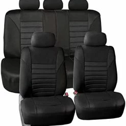 Buy ???? Car Seat Covers Full Set Black 3D Air Mesh - Universal Fit, Automotive Seat Covers, Low Back Seat Cover, Airbag Compatible, Split Bench Rear Seat, Washable Car Seat Cover For SUV, Sedan Red Full Set ???? -Car Seat Covers shop 4180U8D381L. AC