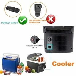 New ???? 12V DC Power Cable Cord Car Cooler Cool Box Mini Fridge 12V Cooler 2 Pin Lead Cable Plug W ????