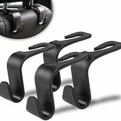 Hot Sale ???? Car Seat Headrest Hook, Auto Seat Hook Hangers Storage Organizer Interior Accessories For Purse ???? Coats Umbrellas Grocery Bags ???? Handbag, 4-Pack Beig ???? -Car Seat Covers shop 418jcSFyN4L. AC