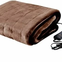 Buy ✨ Heated Car Blanket, 12v Heated Blanket For Car Electric Blanket 12v Washable 3 Heat Settings Auto Shutoff 55" X 40" - Grey Blue ???? -Car Seat Covers shop 418oo 04ImL. AC