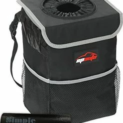 Wholesale ❤️ Waterproof Car Trash Can With Lid And Storage Pockets, Black ???? -Car Seat Covers shop 419Jf8RB4DS 1