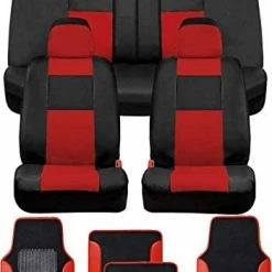 Flash Sale ???? Croc Skin Faux Leather Car Seat Covers, Full Set Gray – Front And Back Split Bench Seat Covers, Airbag Compatible, Interior Covers For Cars Trucks Vans And SUVs Charcoal ???? -Car Seat Covers shop 419PfDDxXDL. AC