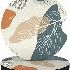 Top 10 ✔️ Car Cup Holder Coasters, 2 Pack Universal Auto Anti Slip Insert Coaster, Rubber Car Coasters With A Finger Notch, Cute Car Assecories For ???? Women Men, Cup Mat For Most Car Interior (Desert Leaf) ❤️ 25 Top 10 ✔️ Car Cup Holder Coasters, 2 Pack Universal Auto Anti Slip Insert Coaster, Rubber Car Coasters With A Finger Notch, Cute Car Assecories For ???? Women Men, Cup Mat For Most Car Interior (Desert Leaf) ❤️ -Car Seat Covers shop 419Uj5tMejL. AC