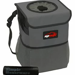 Wholesale ❤️ Waterproof Car Trash Can With Lid And Storage Pockets, Black ???? -Car Seat Covers shop 419bAEbJRZL