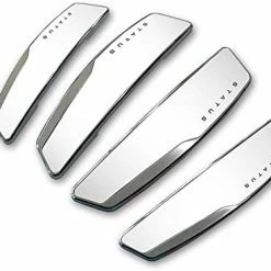 Discount ⌛ 4 Pcs Status High Glossy Slim Door Edge Guards Bumper Protector Trim Guard Sticker Molding Black Color For Motors Auto Vehicle ???? -Car Seat Covers shop 41A7r70BIL. AC