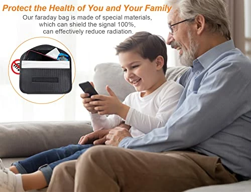 Wholesale ???? Faraday Bag(2 Pack),RFID Signal Blocking Bag Shielding Pouch Wallet Case For Cell Phone Privacy Protection And Car Key FOB, Anti-Tracking Anti-Spying(Black) Pink ???? 8 Wholesale ???? Faraday Bag(2 Pack),RFID Signal Blocking Bag Shielding Pouch Wallet Case For Cell Phone Privacy Protection And Car Key FOB, Anti-Tracking Anti-Spying(Black) Pink ???? - Image 6