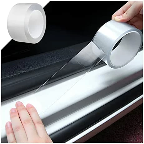 Best Sale ???? BLAU GRUN Car Door Entry Guard, Clear Trim Guard/Cover For Car Door Sill, Edge, Rear Bumper, Anti-Collision Protector Film Universal For Most Cars, Vehicles, SUVs (2" X 394", Transparent) ???? 11 Best Sale ???? BLAU GRUN Car Door Entry Guard, Clear Trim Guard/Cover For Car Door Sill, Edge, Rear Bumper, Anti-Collision Protector Film Universal For Most Cars, Vehicles, SUVs (2" X 394", Transparent) ???? - Image 9