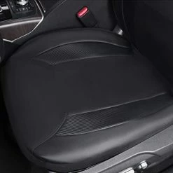 Wholesale ???? Car Seat Covers Protects Water Proof Faux Leather Carbon Fiber Front And Rear Bench (Black Black, Full Set -- 9PCS) ⌛ -Car Seat Covers shop 41AzYjMziIL