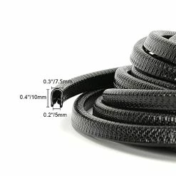 Brand new ???? 32-4/5Ft Car Door Edge Guards No Glue Black Universal Fit Rubber U Shape Door Edge Trim Automotive Door Edge Molding Door Edge Protector For Sedans Trucks SUV ATV-Installation Tools Provided ???? -Car Seat Covers shop 41BVyKYBkvL