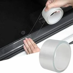 Flash Sale ???? Universal Car Door Edge Guard Door Sill Protector, Automotive Anti-Collision Strip For Car Door Edge/Front And Rear Bumper/Door Sill Protector, Fits For Most Car, Transparent (1.2In X 33Ft) ???? -Car Seat Covers shop 41BYJ3kO4EL. AC