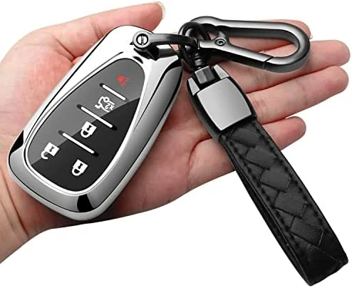 Best Pirce ⭐ For Chevrolet Key Fob Cover With Keychain Full Protection Key Shell Case Compatible With Chevrolet 2017-2021 Chevy Malibu Camaro Cruze Traverse Sonic Volt Bolt Equinox-Black ???? 12 Best Pirce ⭐ For Chevrolet Key Fob Cover With Keychain Full Protection Key Shell Case Compatible With Chevrolet 2017-2021 Chevy Malibu Camaro Cruze Traverse Sonic Volt Bolt Equinox-Black ???? - Image 10