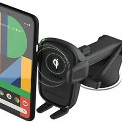 Best deal ⭐ Wireless Car Charger Easy One Touch Wireless 2 Qi Charging Dashboard Phone Mount For IPhone, Samsung Galaxy, Huawei, LG, Smartphones ✨ -Car Seat Covers shop 41ByJivqJdL. AC