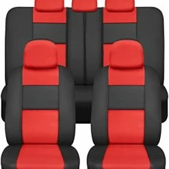 Flash Sale ???? Croc Skin Faux Leather Car Seat Covers, Full Set Gray – Front And Back Split Bench Seat Covers, Airbag Compatible, Interior Covers For Cars Trucks Vans And SUVs Charcoal ???? -Car Seat Covers shop 41C1CirSXWL. AC