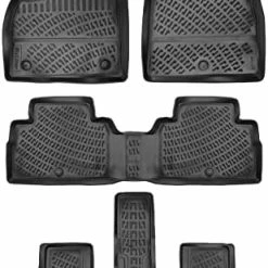 Best Sale ???? Custom Fit Floor Mats Compatible With Hyundai Elantra 2017 - 2020 3D Laser Measured 1st & 2nd Row Floor Liners All Weather Odorless Non-Slip TPE Car Mats (Front & Rear, Black) ???? 30 Best Sale ???? Custom Fit Floor Mats Compatible With Hyundai Elantra 2017 - 2020 3D Laser Measured 1st & 2nd Row Floor Liners All Weather Odorless Non-Slip TPE Car Mats (Front & Rear, Black) ???? -Car Seat Covers shop 41C3AweQ8sL. AC