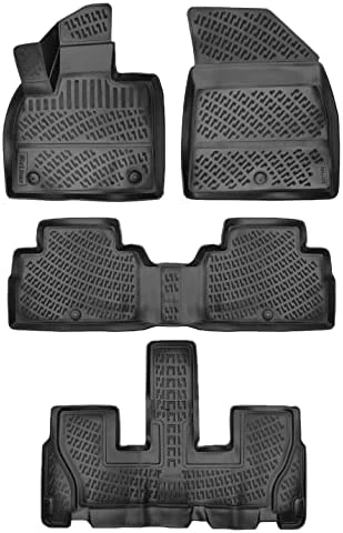 Best Sale ???? Custom Fit Floor Mats Compatible With Hyundai Elantra 2017 - 2020 3D Laser Measured 1st & 2nd Row Floor Liners All Weather Odorless Non-Slip TPE Car Mats (Front & Rear, Black) ???? 16 Best Sale ???? Custom Fit Floor Mats Compatible With Hyundai Elantra 2017 - 2020 3D Laser Measured 1st & 2nd Row Floor Liners All Weather Odorless Non-Slip TPE Car Mats (Front & Rear, Black) ???? - Image 14