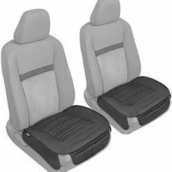 Coupon ???? Gray Faux Leather 2-Pack Car Seat Cover For Front Seats, Padded Car Seat Protectors With Storage Pockets, Premium Interior Covers, Front Seat Covers For Cars Truck SUV Au ???? -Car Seat Covers shop 41CpNm1M4L. AC