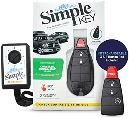Wholesale ???? Simple Key, Key Fob And Key Programmer With Interchangeable 3 & 4 Button Keypads, Key Replacement Kit, Simple Key Programmer For Car Remote Start And Keyless Entry ???? 8 Wholesale ???? Simple Key, Key Fob And Key Programmer With Interchangeable 3 & 4 Button Keypads, Key Replacement Kit, Simple Key Programmer For Car Remote Start And Keyless Entry ???? - Image 6