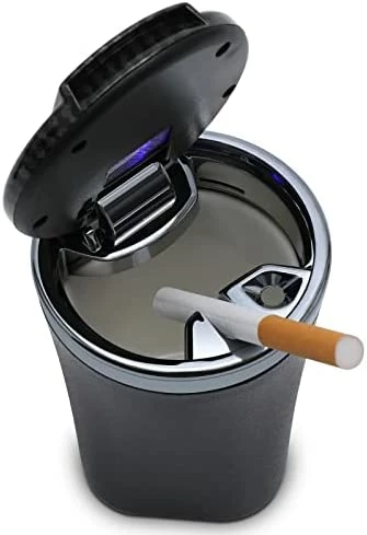 Best Sale ???? Stainless Steel Auto Ashtrays With Lid Car Ashtray Smell Proof Portable Smokeless Detachable Windproof Extinguished Butt Bucket Ash Tray For Car Cup Holder (Silver) Stainless Steel-silver ???? 6 Best Sale ???? Stainless Steel Auto Ashtrays With Lid Car Ashtray Smell Proof Portable Smokeless Detachable Windproof Extinguished Butt Bucket Ash Tray For Car Cup Holder (Silver) Stainless Steel-silver ???? - Image 4