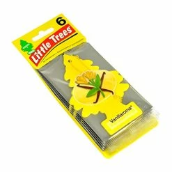 Buy ???? Ittle Trees Car Air Freshener | Hanging Paper Tree For Home Or Car | Vanillaroma | 6 Pack ????