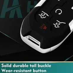 Cheapest ⭐ Key Fob For GMC Yukon Chevy Tahoe /Suburban HYQ1AA 2014 2015 2016 2017 Keyless Entry Key Shell Case Cover ???? -Car Seat Covers shop 41EnZMaIjxL