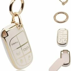 Discount ???? For Jeep Key Fob Cover, Soft Full Protection Key Case Shell Compatible With Jeep Smart Key 3 4 5 Buttons Protector (White) ???? 19 Discount ???? For Jeep Key Fob Cover, Soft Full Protection Key Case Shell Compatible With Jeep Smart Key 3 4 5 Buttons Protector (White) ???? -Car Seat Covers shop 41Et9yFNhL. AC