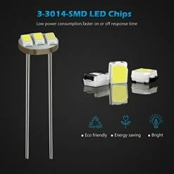 Top 10 ???? 20Pcs 4.7mm-12v Car White Mini Bulbs Lamps Indicator Cluster Speedometer Backlight Lighting ✔️ -Car Seat Covers shop 41Ev9sAMsFL