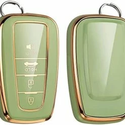 Best reviews of ✨ For Toyota Camry RAV4 Key Fob Cover ,for Highlander Corolla Avalon C-HR Prius GT86 Key Fob Case Premium Soft TPU 360 Degree Protector Key Holder ,Gray ???? -Car Seat Covers shop 41FizCGyYxL. AC