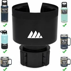 Best reviews of ???? Ultimate Expander Car Cup Holder - Adjustable Base - Expander & Organizer For Vehicles - Compatible With Coffee Mug, Yeti 14/24/36/46oz, Ramblers, Hydro Flasks 32/40oz, 3.4"-4.0" Bottles Whi ✔️ -Car Seat Covers shop 41GNwda4LgL. AC