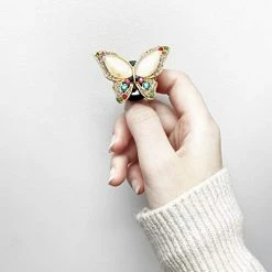 Best reviews of ???? MY Bling Crystal Car Air Vent Clip Charms Butterfly And Flower 2 PCS Car Diffuser Air Freshener With Vent Clip Bling Car Accessories For ???? Women ???? -Car Seat Covers shop 41Ga6VvJyqL