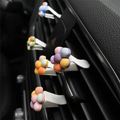 New ???? 5 Pieces Vibrant Flower Car Air Vent Clips Cute Car Interior Decoration Accessories Colorful Car Charm Air Freshener For ???? Girls ???? Women ???? 8 New ???? 5 Pieces Vibrant Flower Car Air Vent Clips Cute Car Interior Decoration Accessories Colorful Car Charm Air Freshener For ???? Girls ???? Women ???? -Car Seat Covers shop 41GaGf408zL