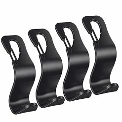 Cheap ???? Car Seat Hooks, Headrest Hooks For Purses Groceries Bags With Metal Lock, 4 Pack Car Purse Holder ????