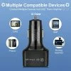New ???? Car Charger Adapter, 6 USB Multi Port, Fast Charger, Include QC 3.0 And 5 Other Ports, Car Interior Accessories, Fit For IPhone 13/12/11/pro, Samsung Galaxy/Note S10/S9/S8, Android - Black ⌛ -Car Seat Covers shop 41HBdlNaRgL