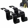 Hot Sale ❤️ Car Seat Headrest Hook 4 Pack Hanger Storage Organizer Universal For ???? Handbag Purse ???? Coat Fit Universal Vehicle Car Black S Type ???? -Car Seat Covers shop 41HUV1nO0PL
