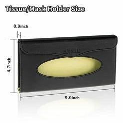 Hot Sale ???? EJiasu Car Tissue Holder, Sun Visor Napkin Holder, Car Visor Tissue Holder, PU Leather Backseat Tissue Case Holder For Car,Vehicle(black) ❤️ 12 Hot Sale ???? EJiasu Car Tissue Holder, Sun Visor Napkin Holder, Car Visor Tissue Holder, PU Leather Backseat Tissue Case Holder For Car,Vehicle(black) ❤️ -Car Seat Covers shop 41HW8wzDXSS